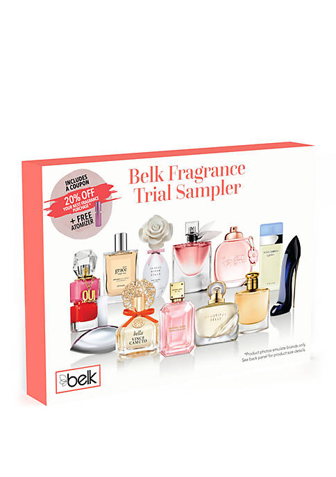 Belk fragrance sampler