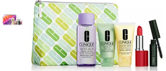 Clinique Choose your FREE 6 pc gift with 75 Clinique purchase up to a 77 value Reviews Gifts with Purchase Beauty Macy s