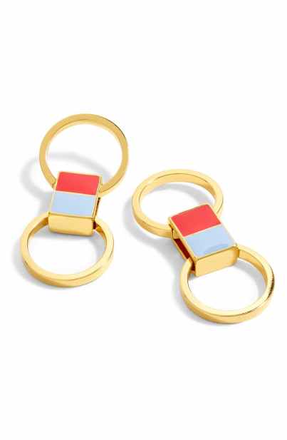 nordstrom drop hoop earrings