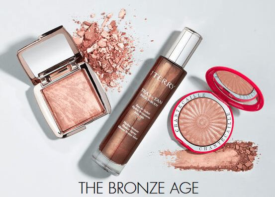 Space NK bronze Luxury Beauty Products Skincare Makeup