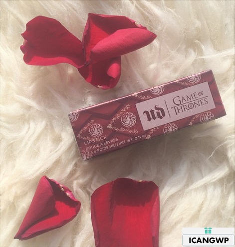 urban decay game of throes lipstick daenerys targaryen by icangwp blog