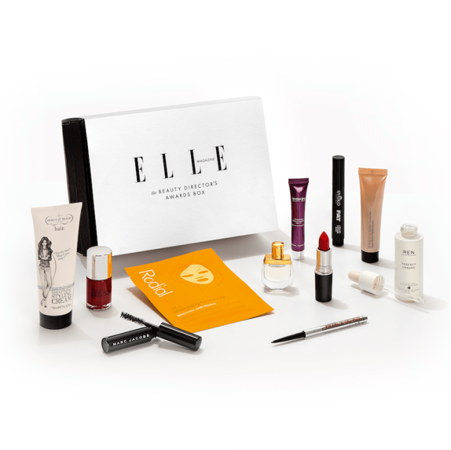 elle limited edition beauty box icangwp beauty blog