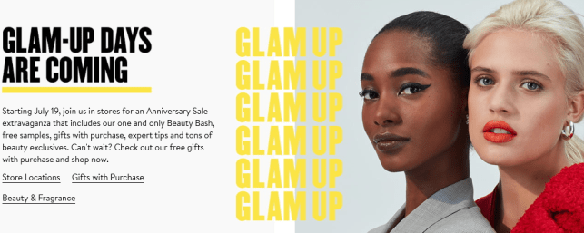 Nordstrom Anniversary Sale Beauty Events Nordstrom
