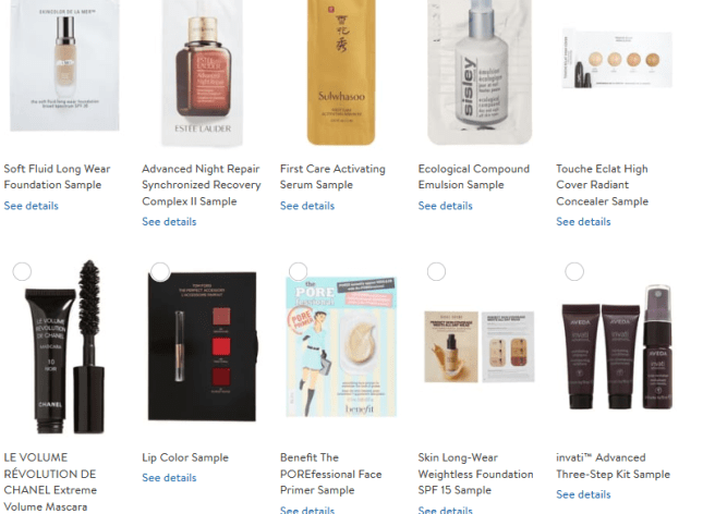 Nordstrom free aveda sample