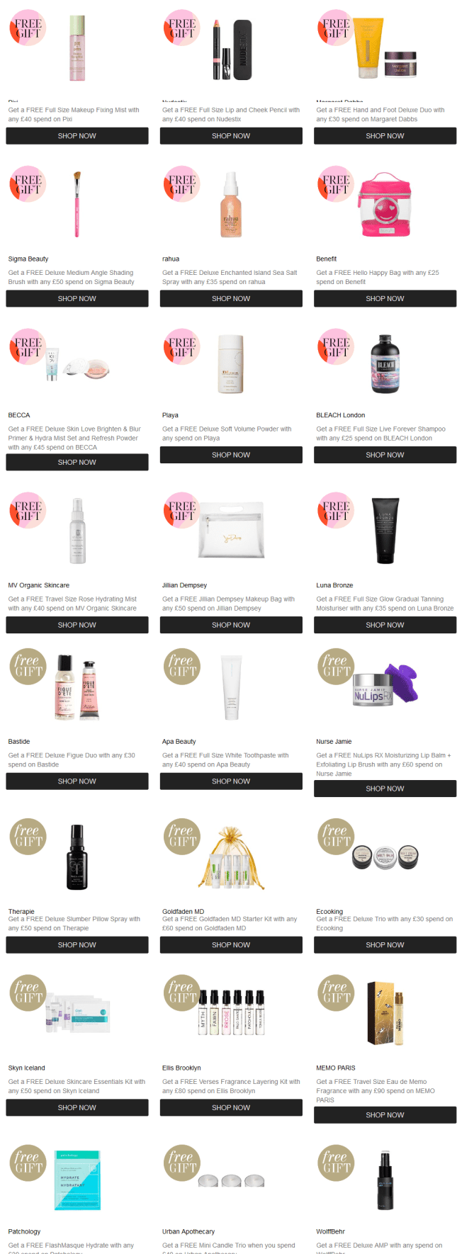 Promotions   Cult Beauty icangwp.png