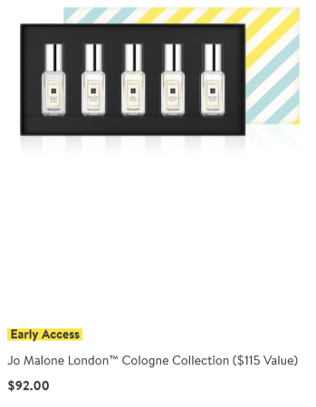 Nordstrom anniversary sale 2019 beauty exclusive jo malone icangwp blog
