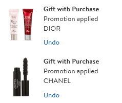 Nordstrom coupon dior chanel icangwp blog