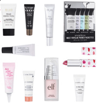 Online Only FREE Primer Sampler with any 60 online purchase Ulta Beauty