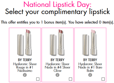 Space NK national lipstick day icangwp blog