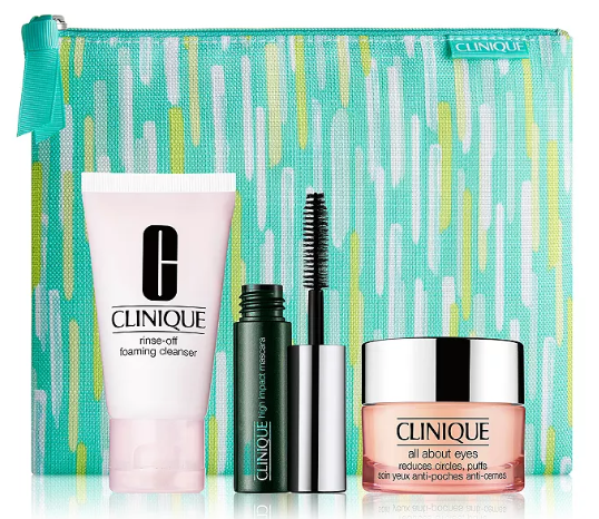 Clinique Fresh Start Set for 25.50 with any Clinique iD™ purchase a 50 value 100 Exclusive Bloomingdale s