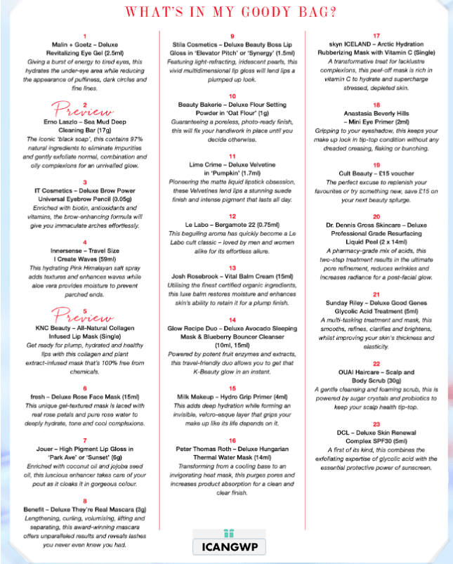 cult beauty goody bag autumn 2019 icangwp blog Cult Beauty.png