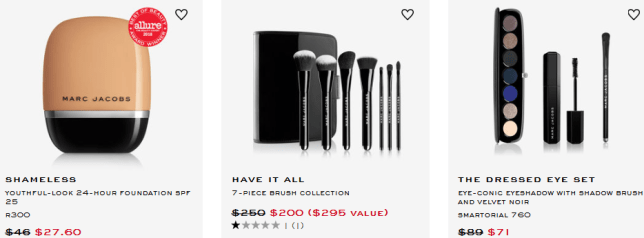 Sale Marc Jacobs Beauty