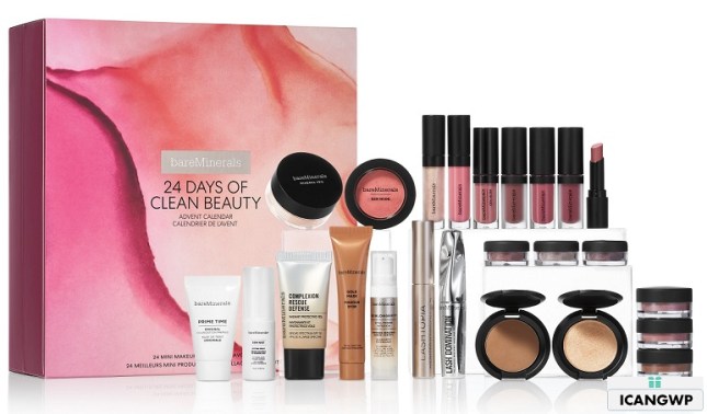 bareminerals advent calendar 2019 icangwp beauty blog