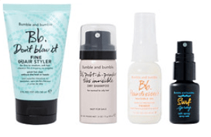 Bumble and bumble Diamond and Platinum Exclusive FREE 4 Piece Gift with any 50 Bumble and Bumble online purchase Ulta Beauty