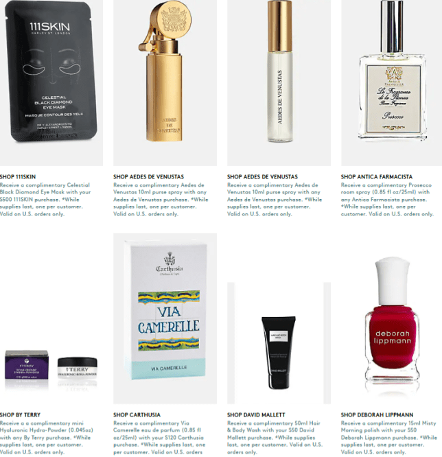 Gift with Purchase Barneys love yourself fall 2019 icangwp blog step up 2