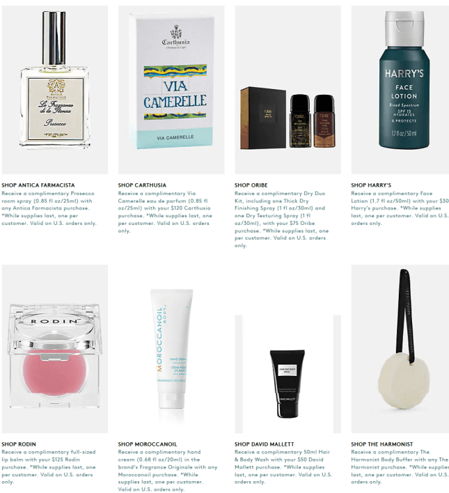 Gift with Purchase Barneys New York icangwp 3