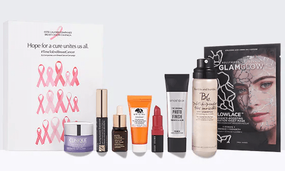estee lauder companies breast cancer beauty box 2019 icangwp blog 2