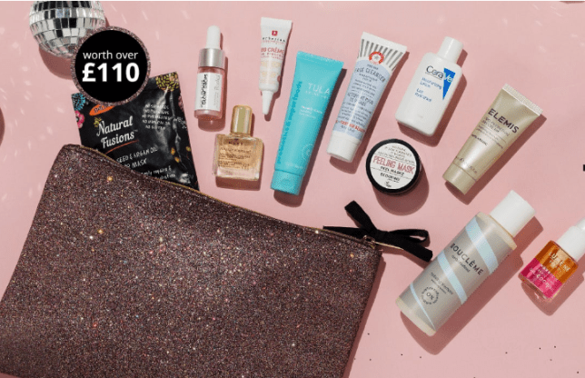 Feelunique goody bag icangwp blog uk oct 2019