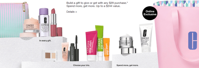 Free 7 piece gift Clinique Clinique icangwp blog