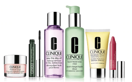 Free 7 piece gift Clinique Clinique step up 2