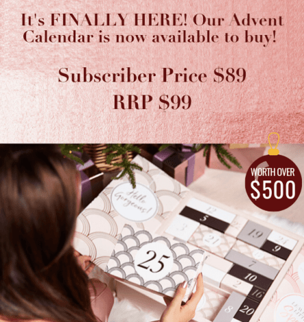 glossybox advent calendar 2019 usa