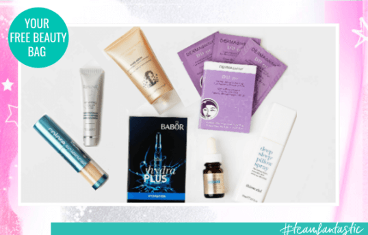 lookfantastic sample bag