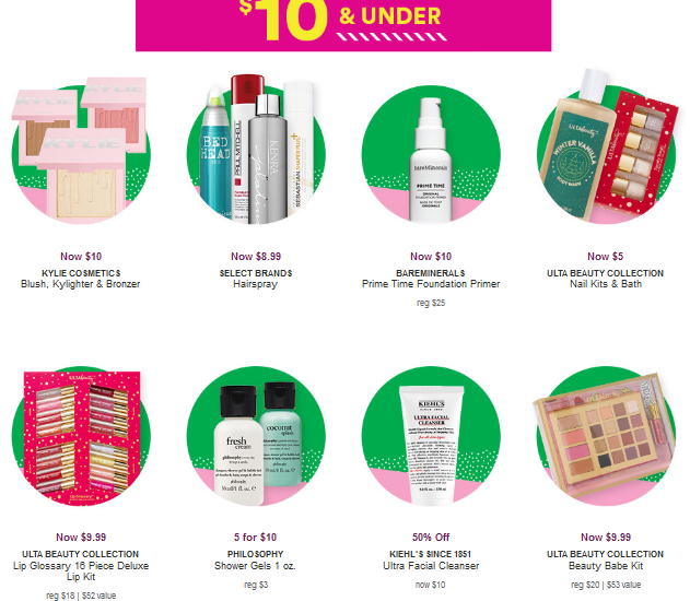 Black Friday Ulta Beauty icangwp 10 doorbusters