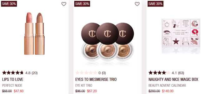 Charlotte s Black Friday Beauty Sale 30 Off Makeup Skincare Charlotte Tilbury
