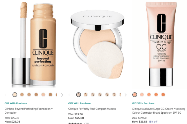 clinique foundation Nordstrom