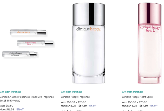 clinique happy Nordstrom