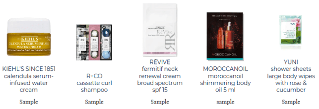 free samples bluemercury