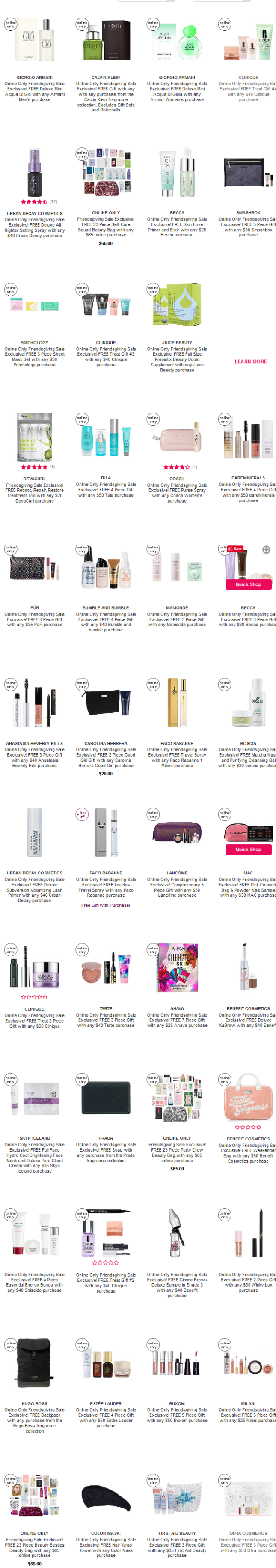 Gifts with Purchase Ulta Beauty pre black friday 2019 icangwp blog (2)