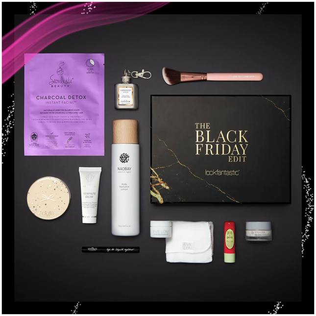 lookfantastic the black friday edit beauty box icangwp blog