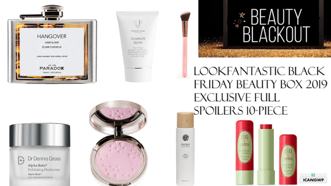 lookfANTIC black friday beauty box icangwp