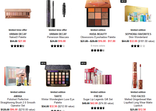 Sephora black friday 2019 sale