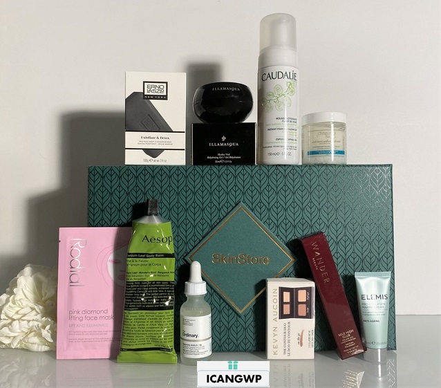 Skinstore holiday Evergreen collection by icangwp blog