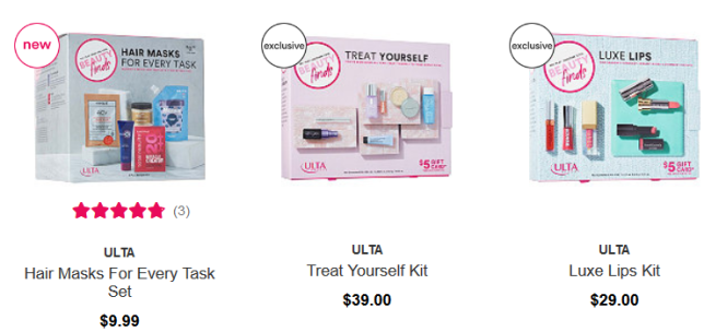 Ulta Beauty sampler icangwp