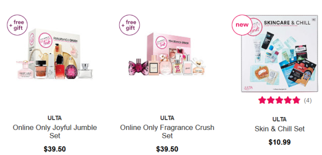 Ulta Beauty sampler