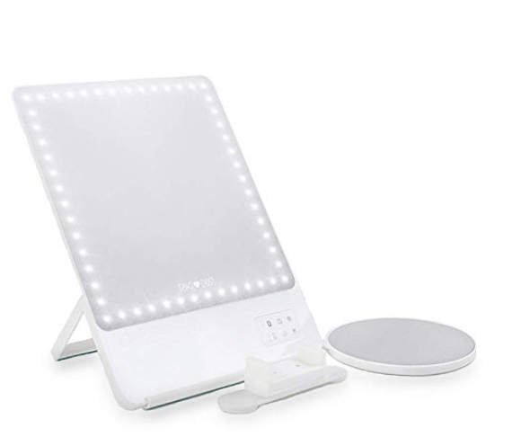 Amazon.com Glamcor Riki Skinny Lighted Mirror Beauty