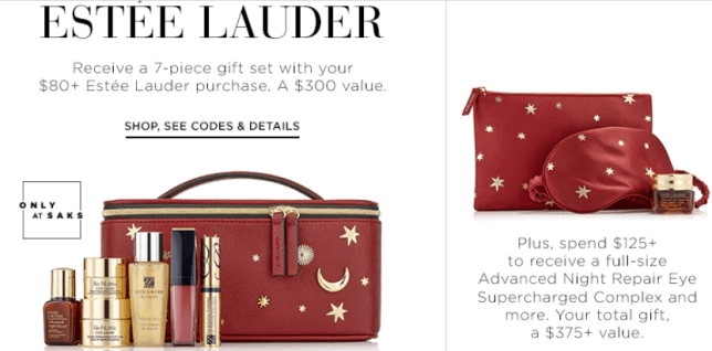 Estée Lauder Saks icangwp