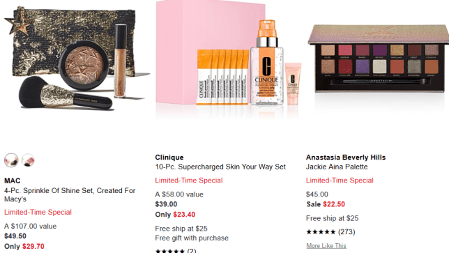Beauty 40 50 Off Beauty Flash Sale Macy s