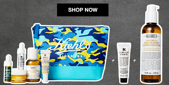 kiehls All Fixed FREE 8 Piece Gift Starts Now