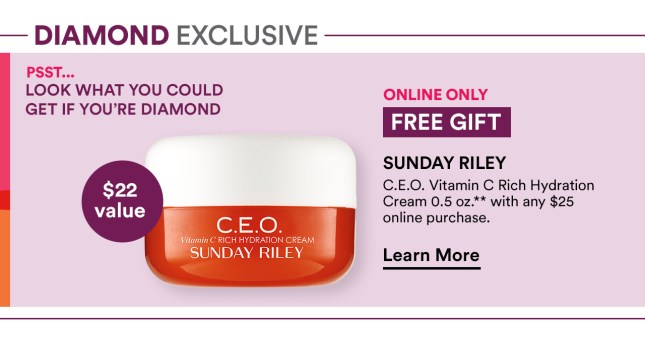 ulta platinum day perk icangwp diamond