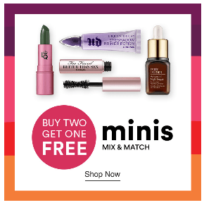 21 Days of Beauty 2020 Ulta Beauty buy two get one free minis