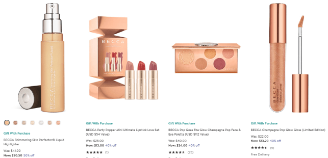 BECCA Cosmetics Beauty Fragrance Sale Nordstrom