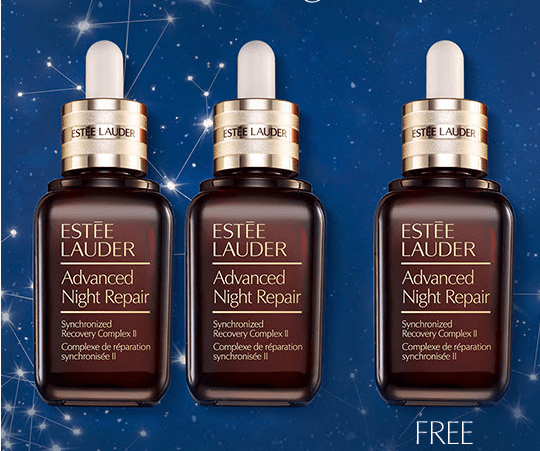 Free Full Size Advanced Night Repair Serum with your purchase
