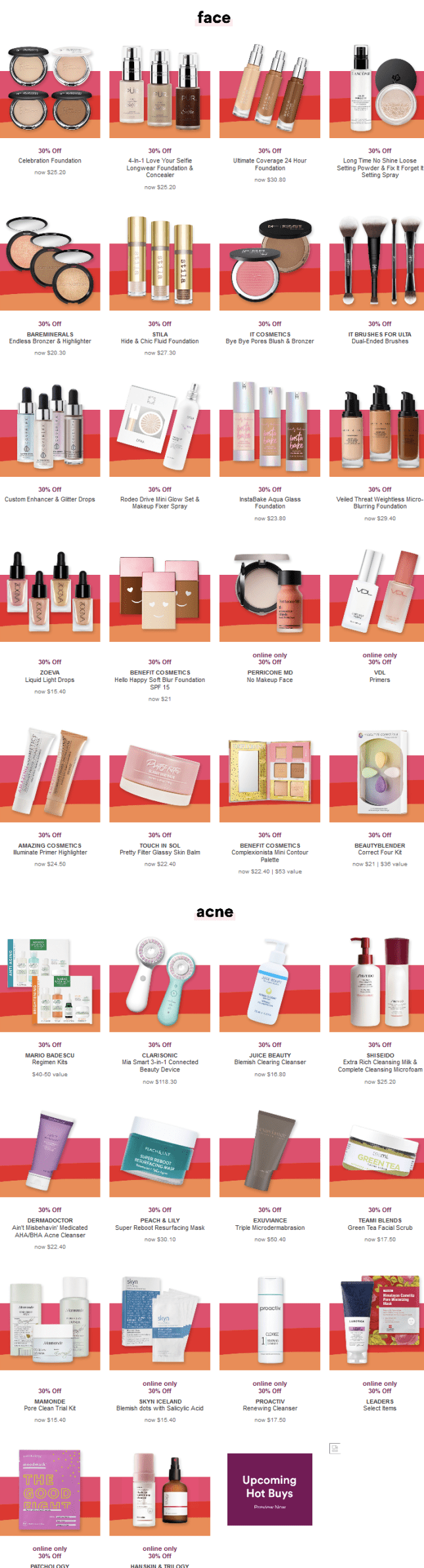 Hot Buys 21 Days of Beauty Ulta Beauty icangwp