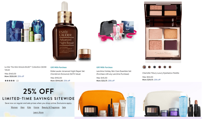 nordstrom 25 off beauty icangwp