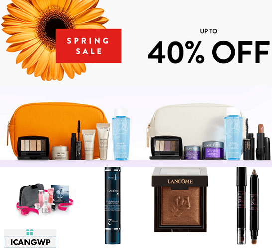 nordstrom spring sale lancome gwp