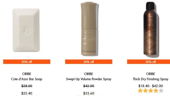 Sale Skincare makeup fragrance beauty Space NK oribe icangwp